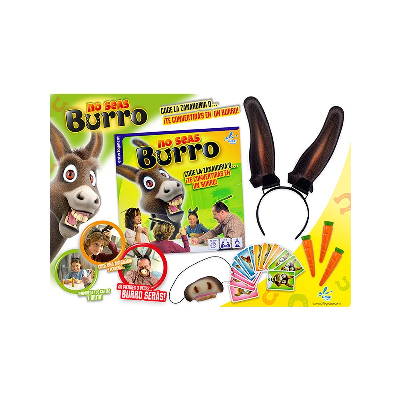 NO SEAS BURRO