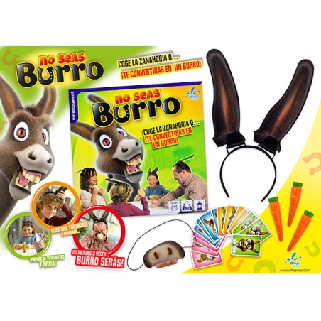 NO SEAS BURRO