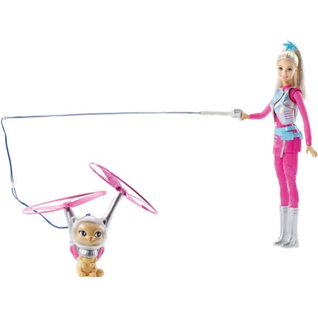 BARBIE Y MASCOTA VOLADORA AVEN