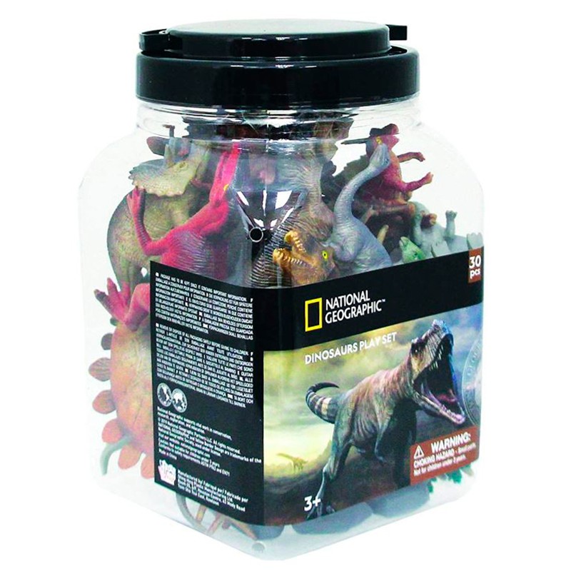 CUBO 30 PZAS DINOSAURIOS (20 F