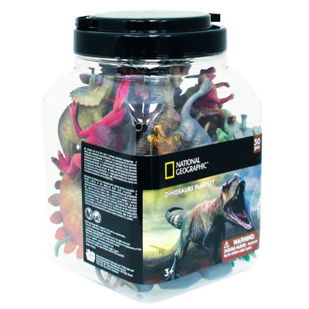 CUBO 30 PZAS DINOSAURIOS (20 F