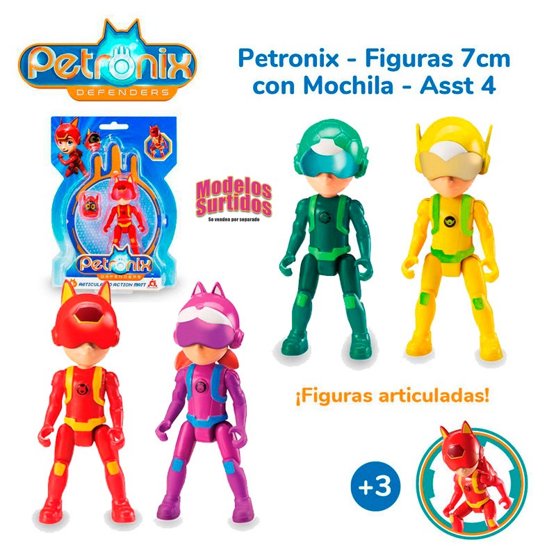 PETRONIX FIGURAS 7 CM CON MOCH