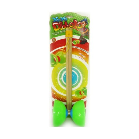 JUEGO DE DIABOLO PALO DE MADER