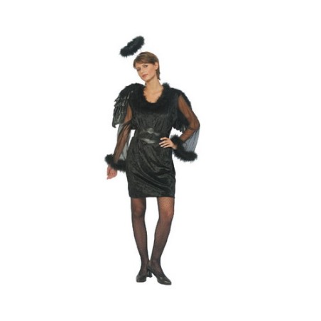 DISFRAZ DE ANGEL NEGRO T.U