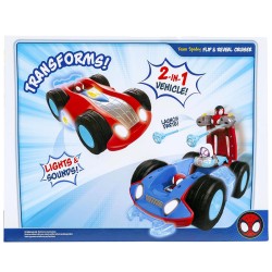 SPIDEY VEHICULO DELUXE TEAM FLIP & REVEAL CRUISER