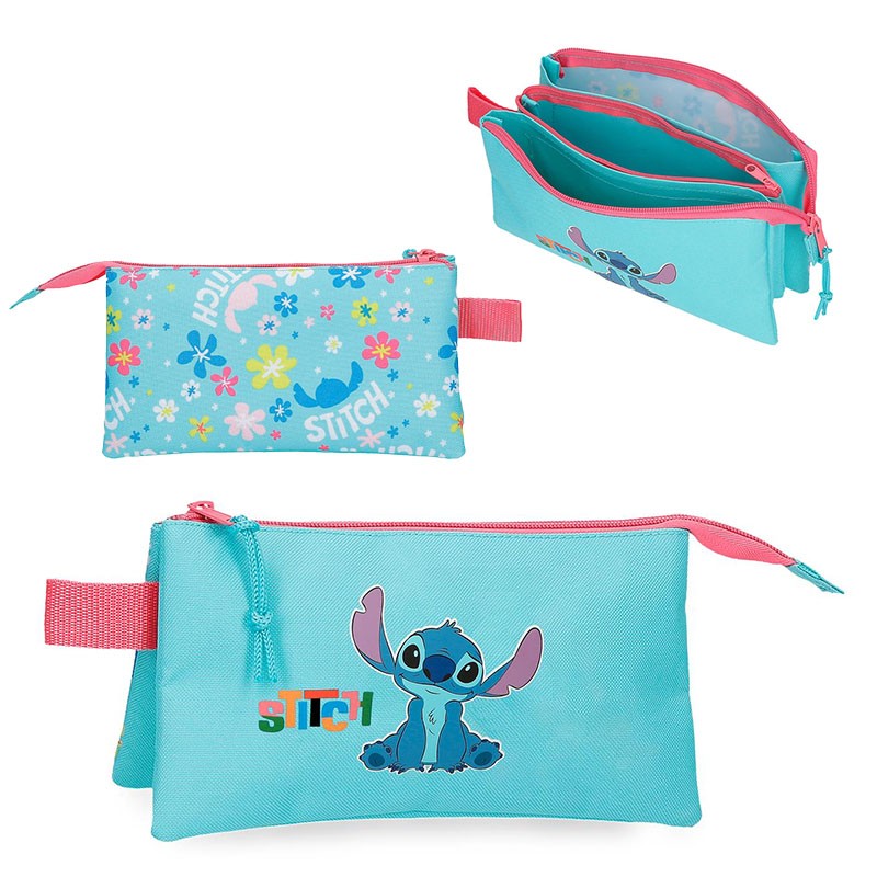 STITCH ALOHA NECESER 3 COMPART
