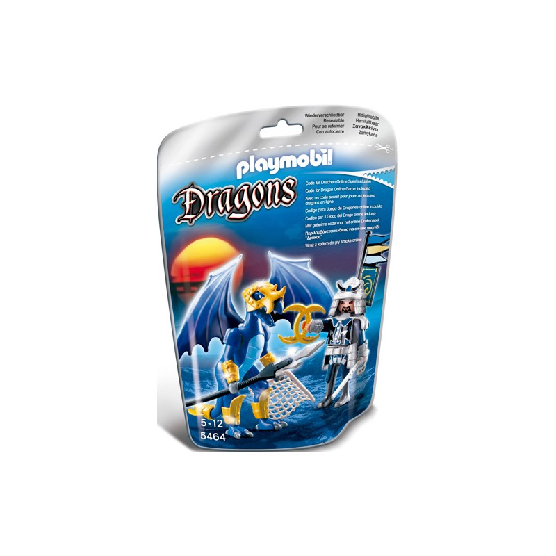 DRAGON HIELO CON GUERRERO