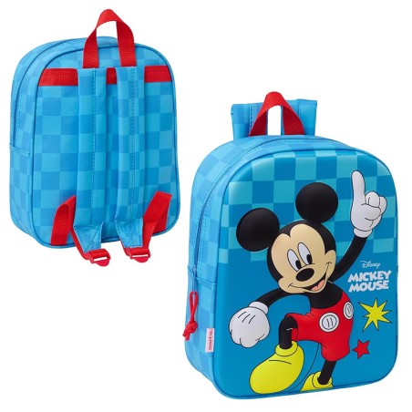 MOCHILA GUARDERIA 3D MICKEY MO