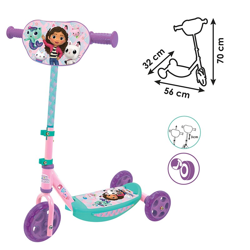 PATINETE 3 RUEDAS LA CASA DE M