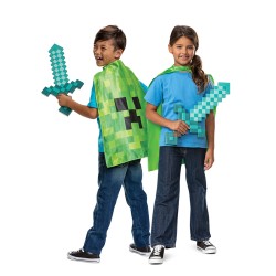 MINECRAFT SET ESPADA & CAPA