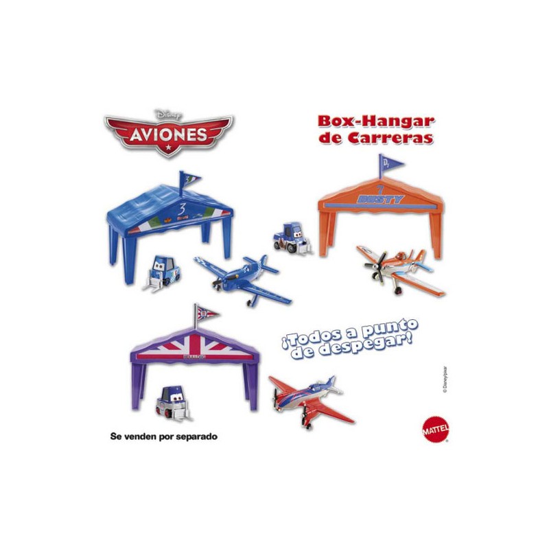 AVIONES BOX-HANGAR DE CARRERAS