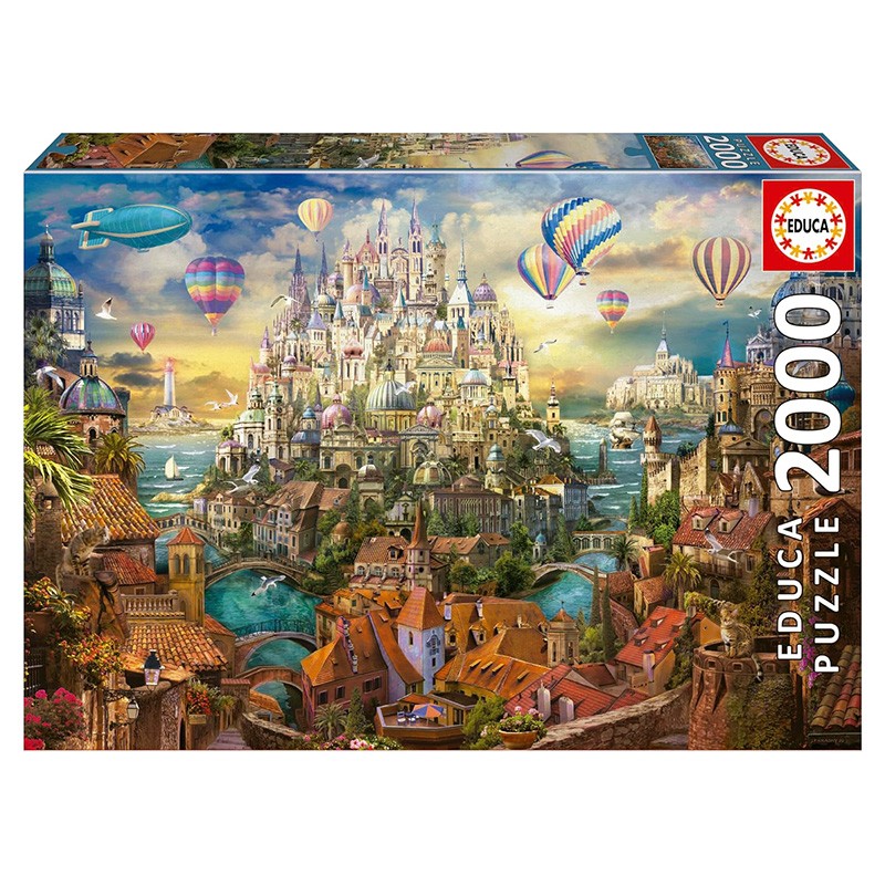 PUZZLE 2000P CIUDAD DE LOS SUE