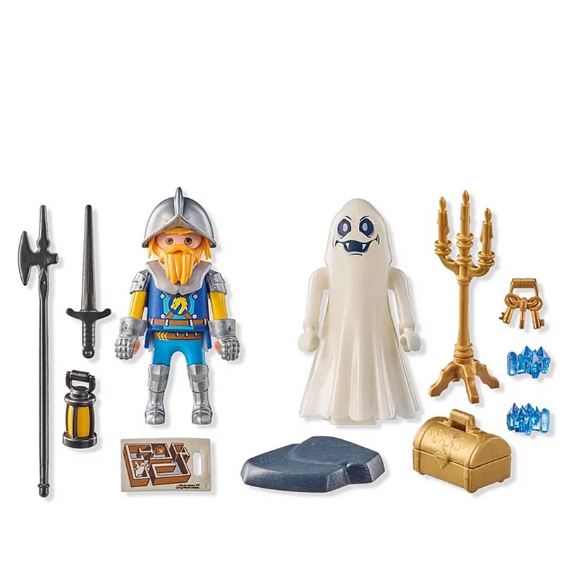 NOVELMORE STARTER PACK FANTASMA Y CABALLERO