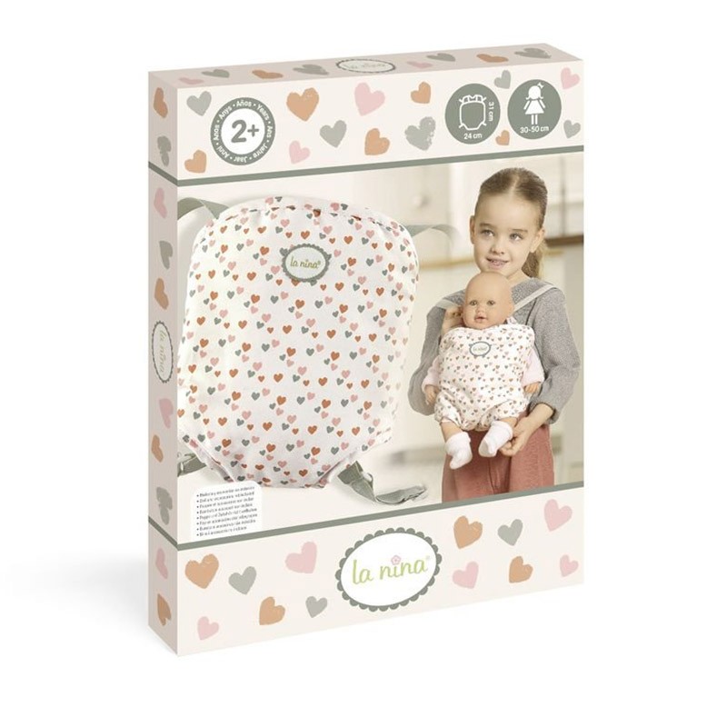 LA NINA AMANDA MOCHILA PORTABE
