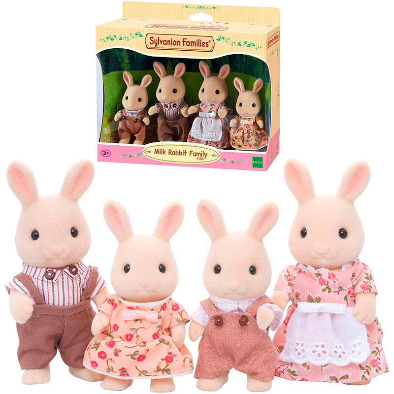 SYLVANIAN FAMILIA CONEJO LECHE