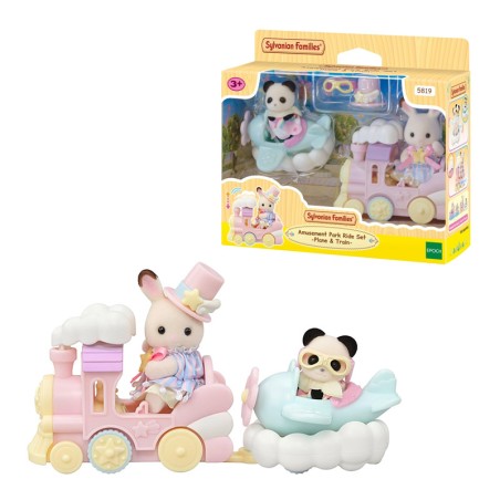 SYLVANIAN CREME Y ERIN EN TREN
