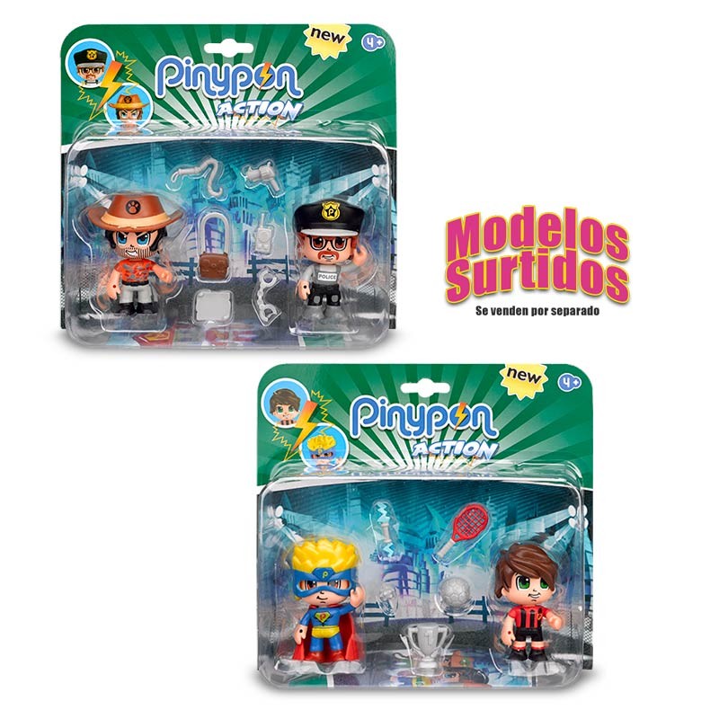 PINYPON ACTION PACK 2 FIGURAS