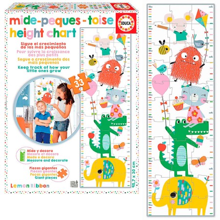 PUZZLE MIDE PEQUES LEMO