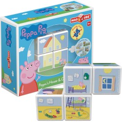 MAGICUBE PEPPA PIG HOUSE & GAR