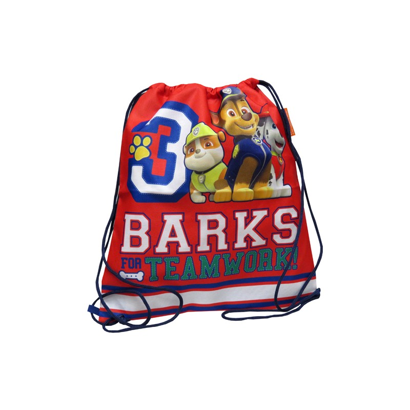 MOCHILA SACO PAW PATROL