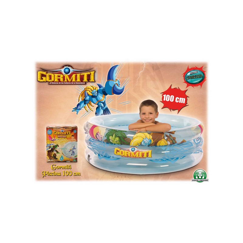 PISCINA GORMITI CARTOON 100 Cm