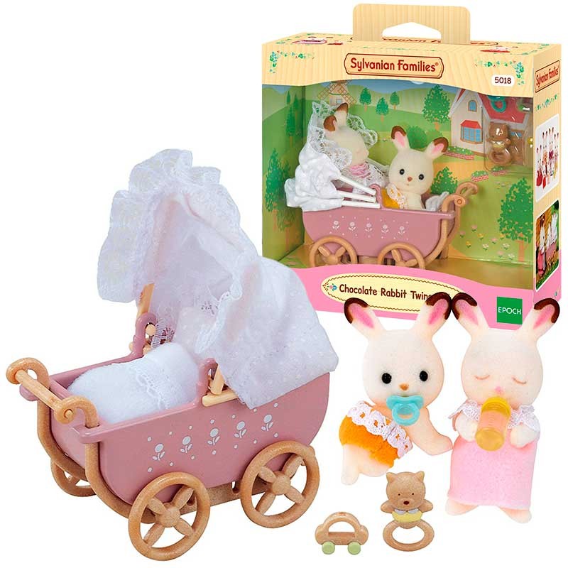 SYLVANIAN SET COCHE GEMELAR CA