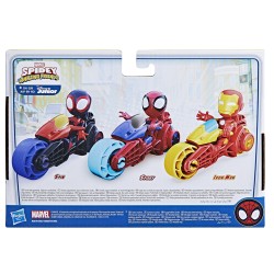 SPIDEY VEHICULO Y FIGURA SURTI