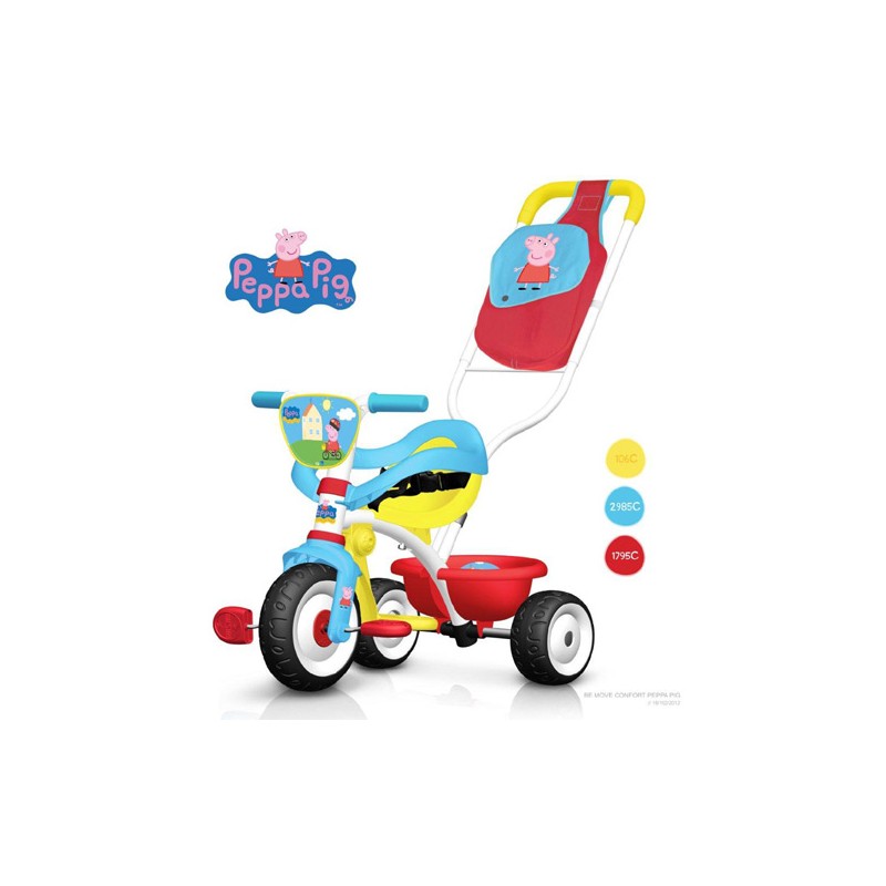 TRICICLO BE MOVE CONFORT PEPPA