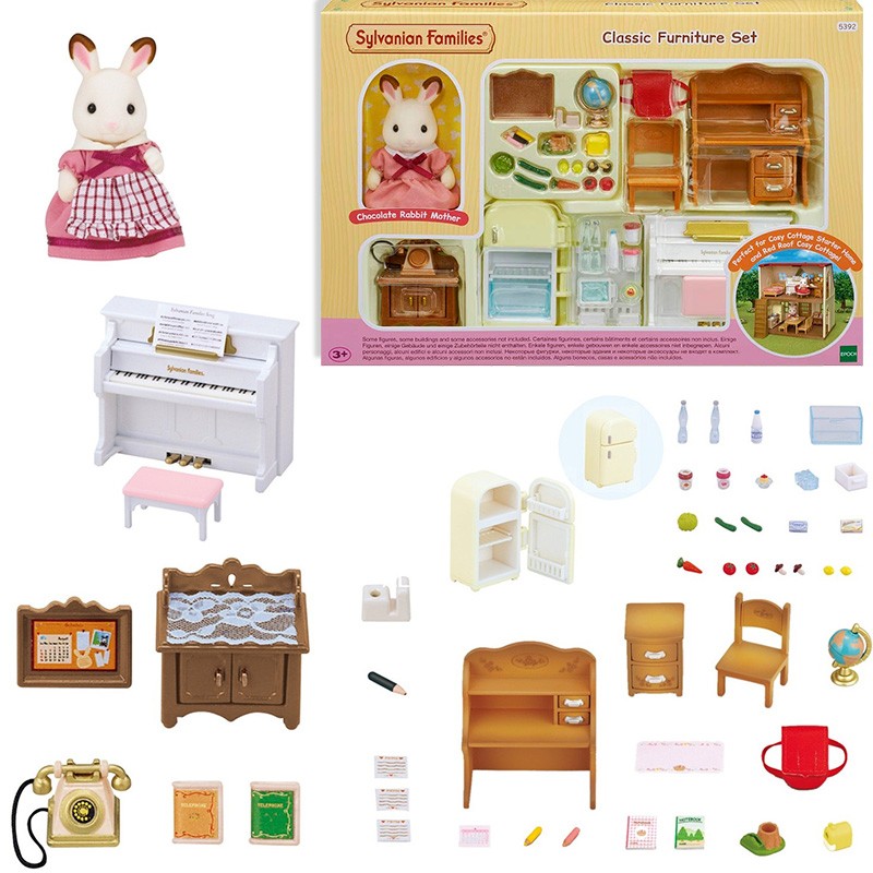 SYLVANIAN SET DE MUEBLES CLASI