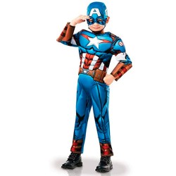 DISFRAZ INF.CAPITAN AMERICA DE