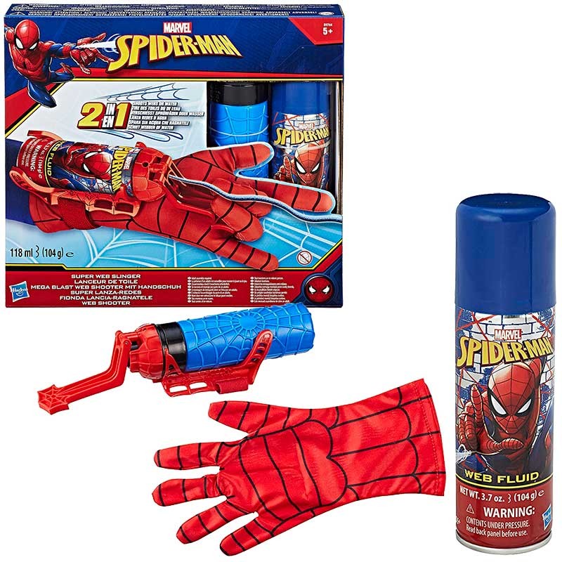 SPIDERMAN SUPER  LANZA-REDES