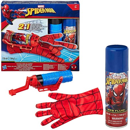 SPIDERMAN SUPER  LANZA-REDES