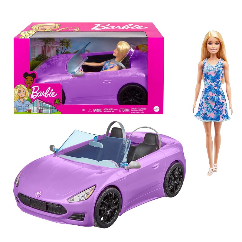 BARBIE Y SU DESCAPOTABLE