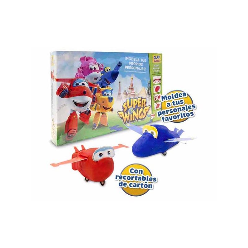SUPER WINGS SET PLASTILINA MOL
