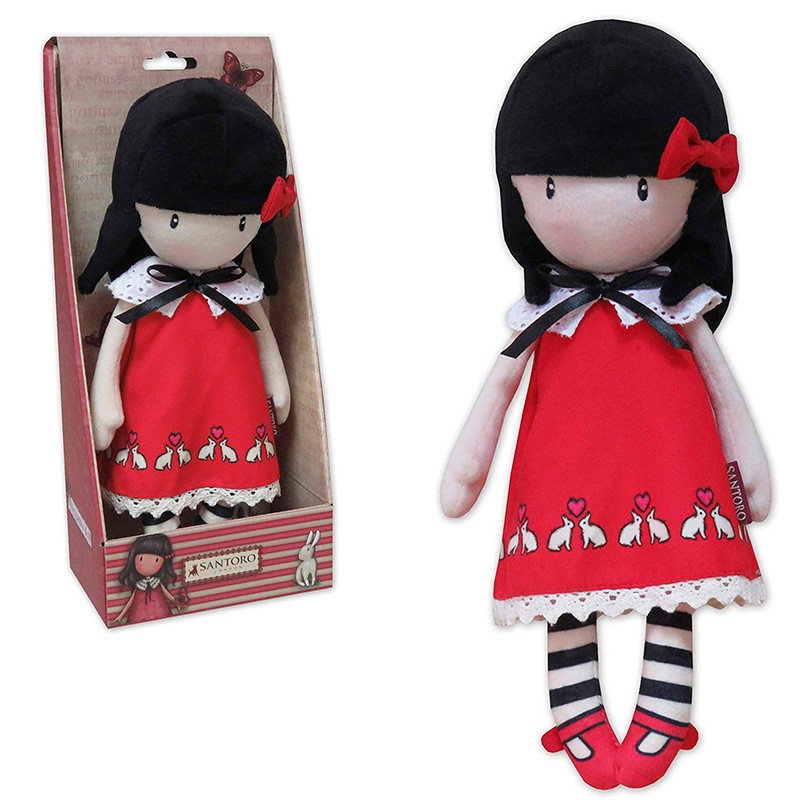 MUÑECA DE TRAPO 30 CM GORJUSS