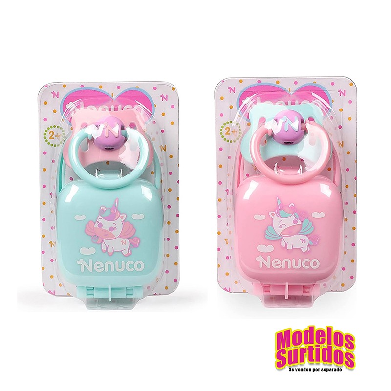 NENUCO CHUPETES ROSA Y AZUL