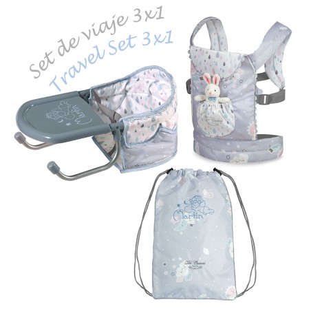 MARTIN SET VIAJE PORTABEB+TRON