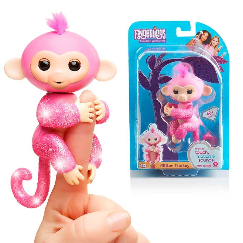 FINGERLINGS MONITO GLITTER ROS