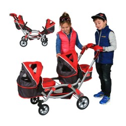 CITY COCHE Y SILLA MUÑECA GEME