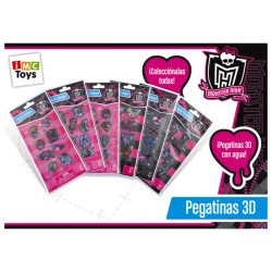 MONSTER H. PEGATINAS 3D