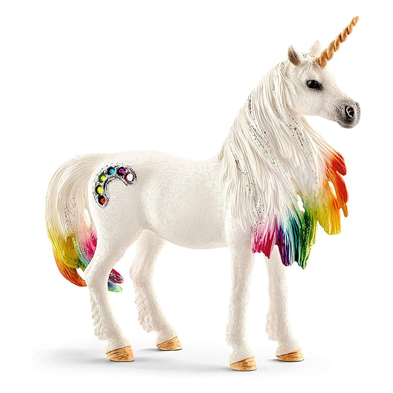 FIGURA UNICORNIO ARCOIRIS, YEG