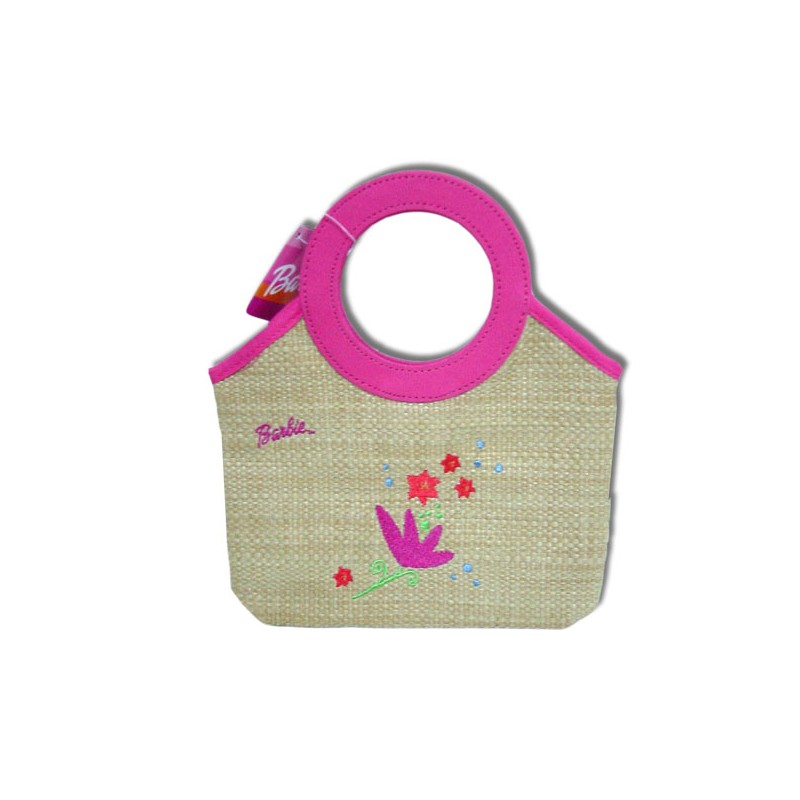 BOLSITO DE PAJA TIRA DE FLOR