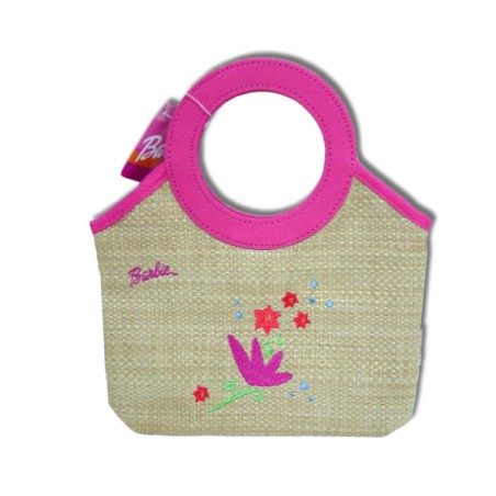 BOLSITO DE PAJA TIRA DE FLOR