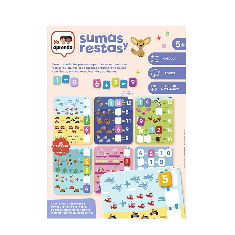 YO APRENDO SUMAR Y RESTAR