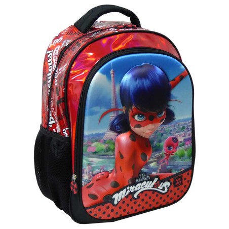 MOCHILA LADYBUG 42 CM.LUCES y