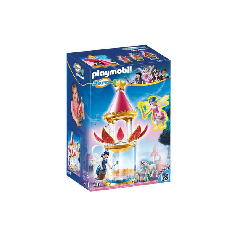 TORRE FLOR MAGICA CON CAJA MUS