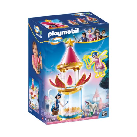 TORRE FLOR MAGICA CON CAJA MUS