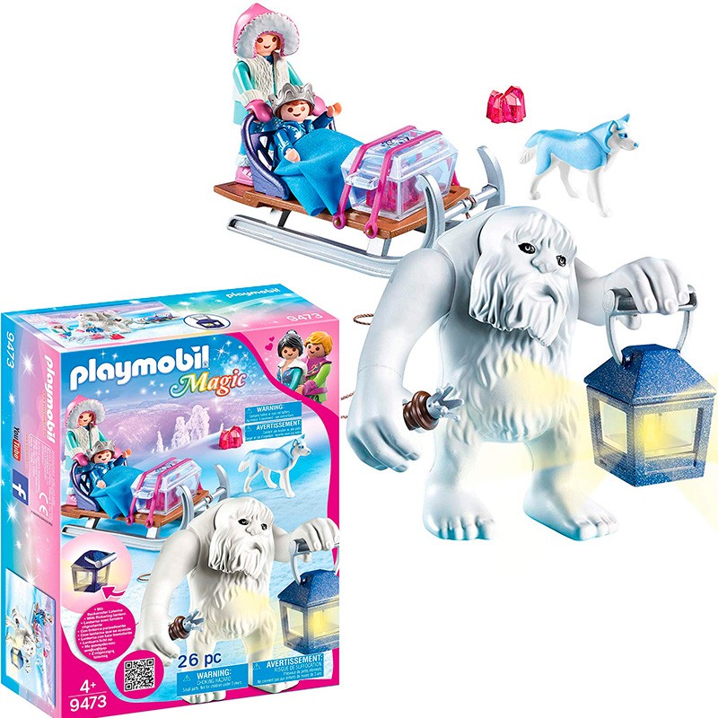 TROL DE NIEVE CON TRINEO