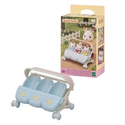 SYLVANIAN CARRITO DE TRILLIZOS