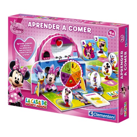 MINNIE APRENDER A COMER